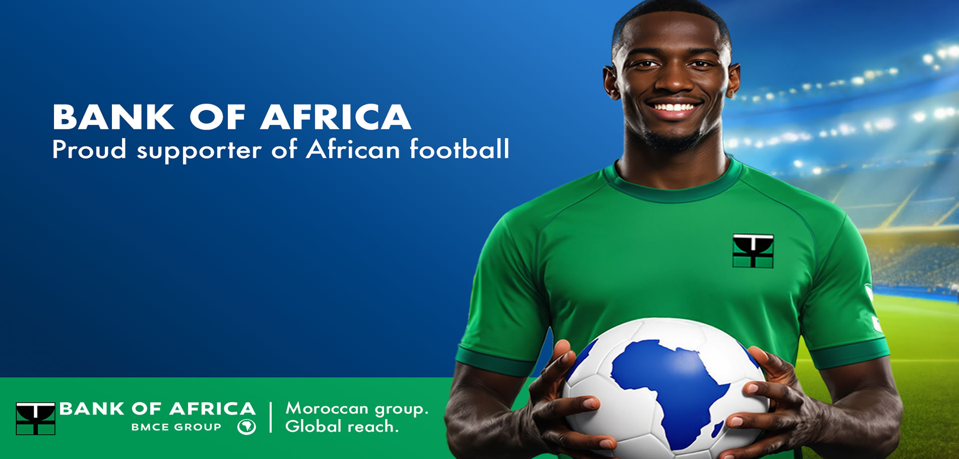 Bank of Africa - Proud supporter of African football - AFCON 2025